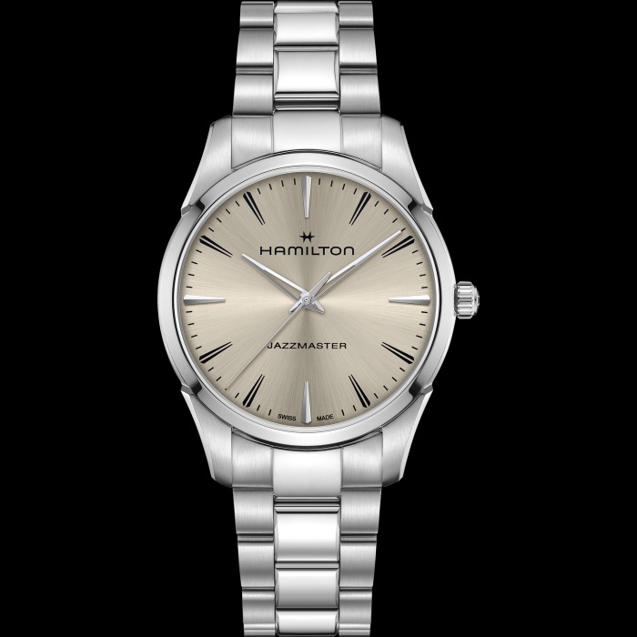 ハミルトン(HAMILTON) NEW ジャズマスター クォーツ 40mm ベージュ